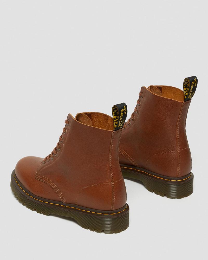 Dr Martens 1460 Pascal Bex Læder Snørestøvler Dame Brune | DK 176LIS